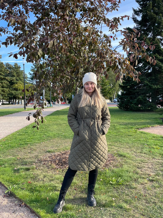 VIGALIA Coat - Dusty Olive