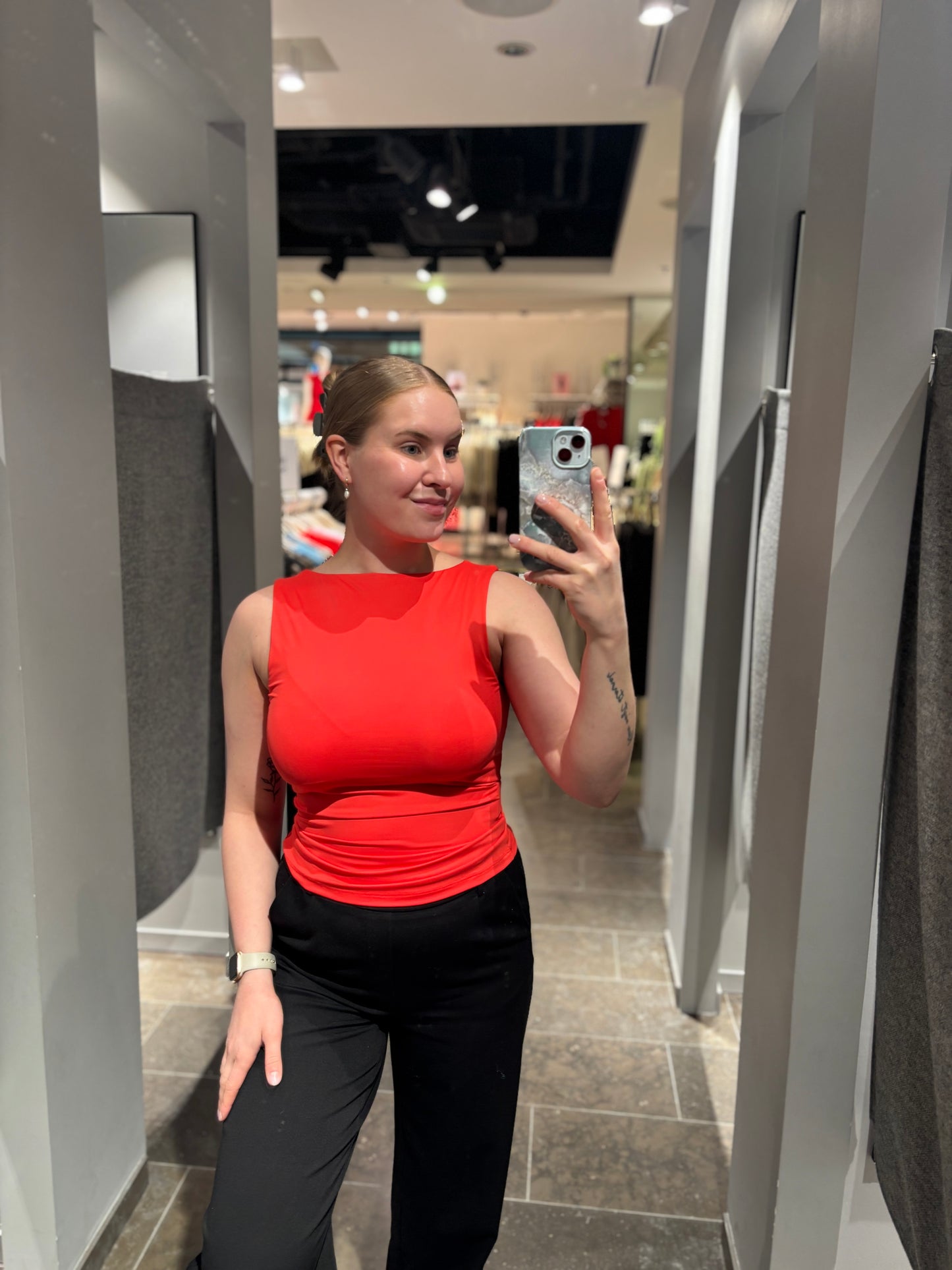 VIKENZA Tank-Top - Poppy Red