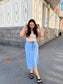 VIGIVANI Skirt - Light Blue Denim