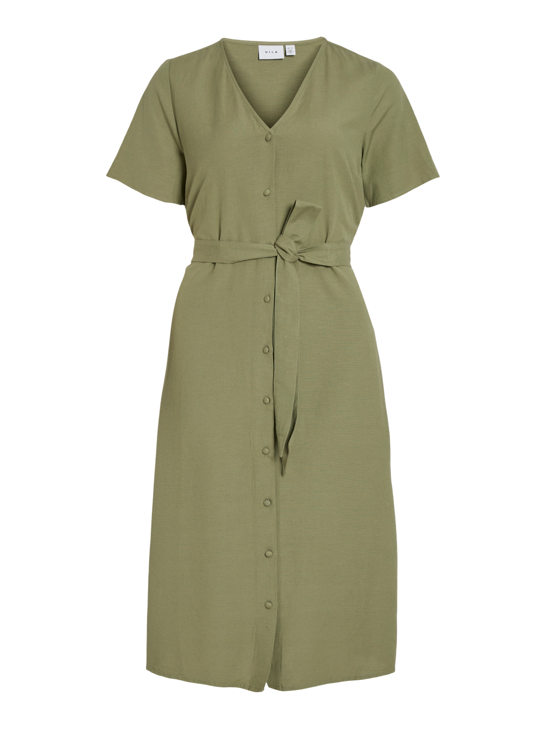 VIPRISILLA Midi Dress - Oil Green