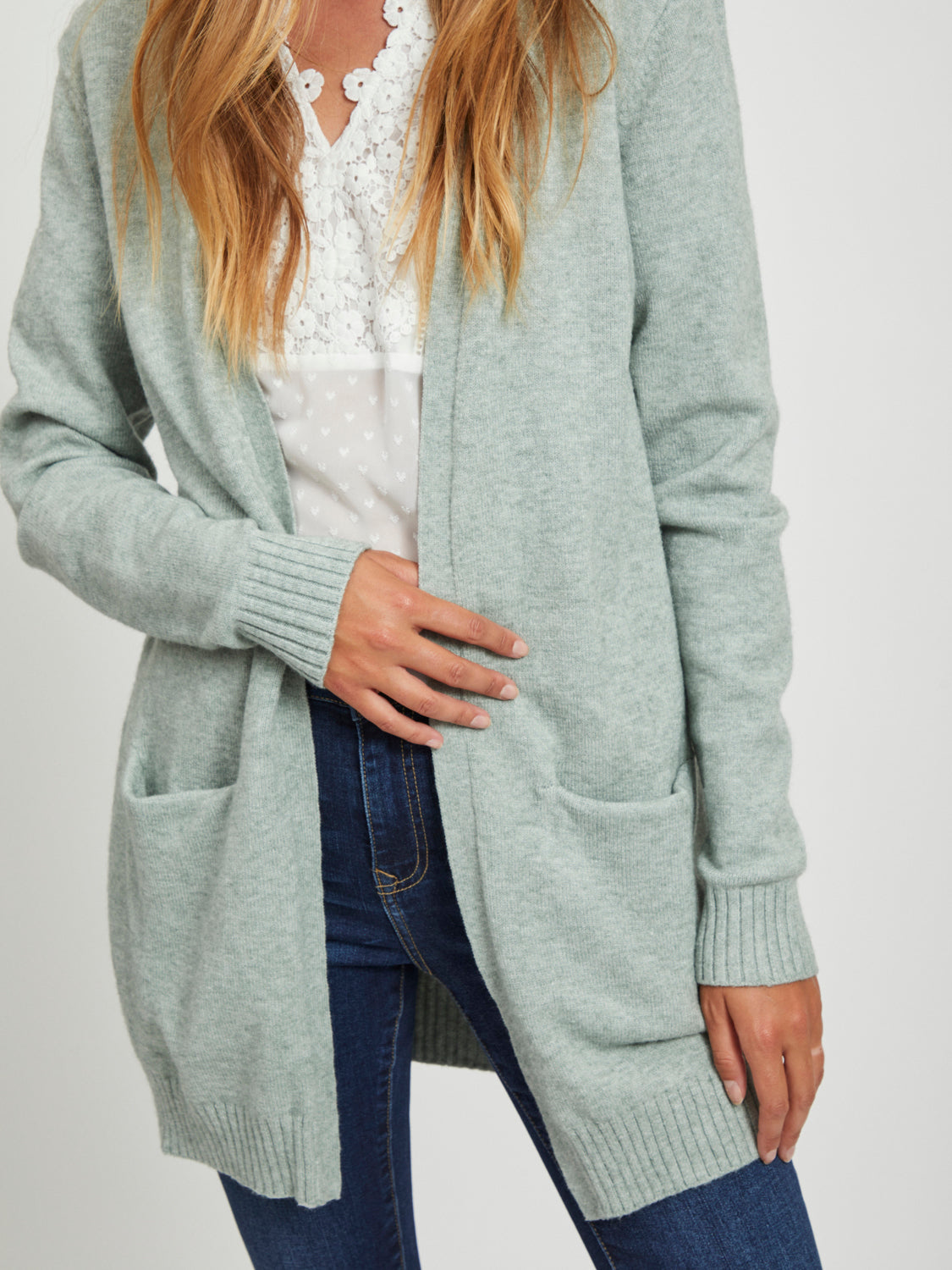VIRIL Cardigan - Green Milieu