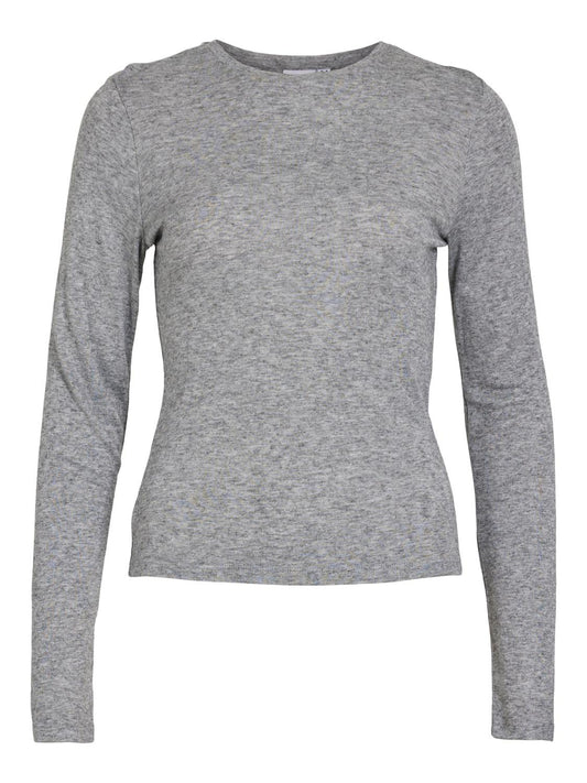 VIFIKA T-Shirts & Tops - Medium Grey Melange