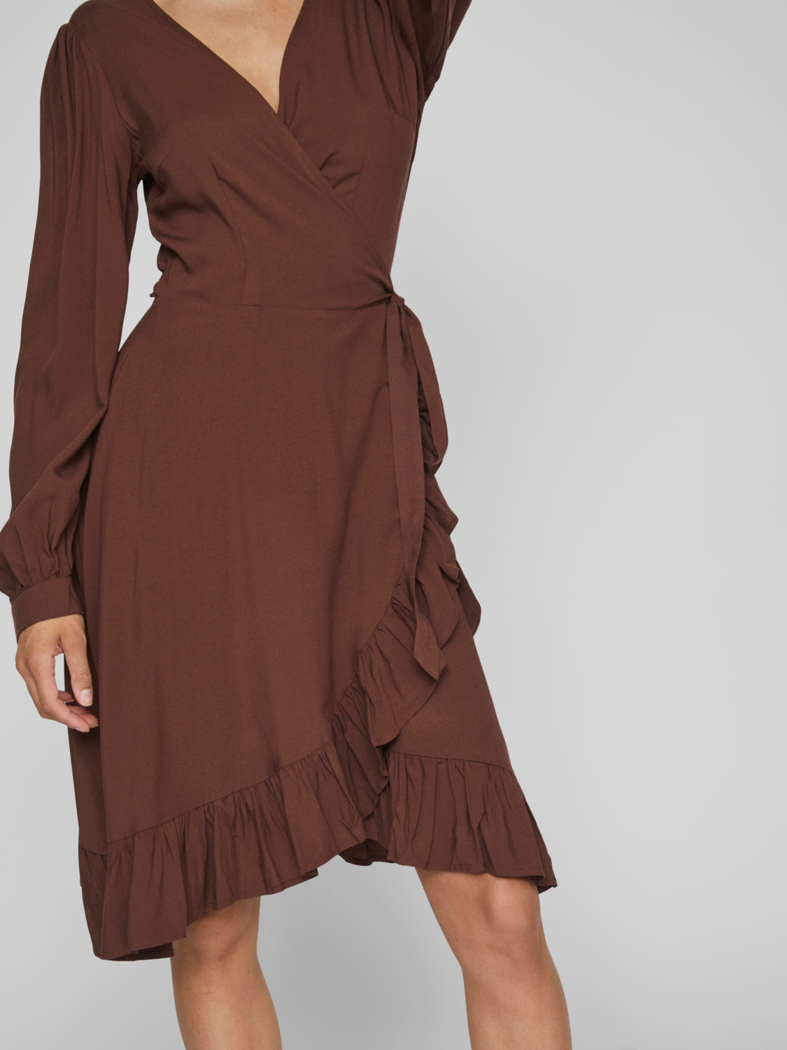 VIJOLLY Dress - Shaved Chocolate