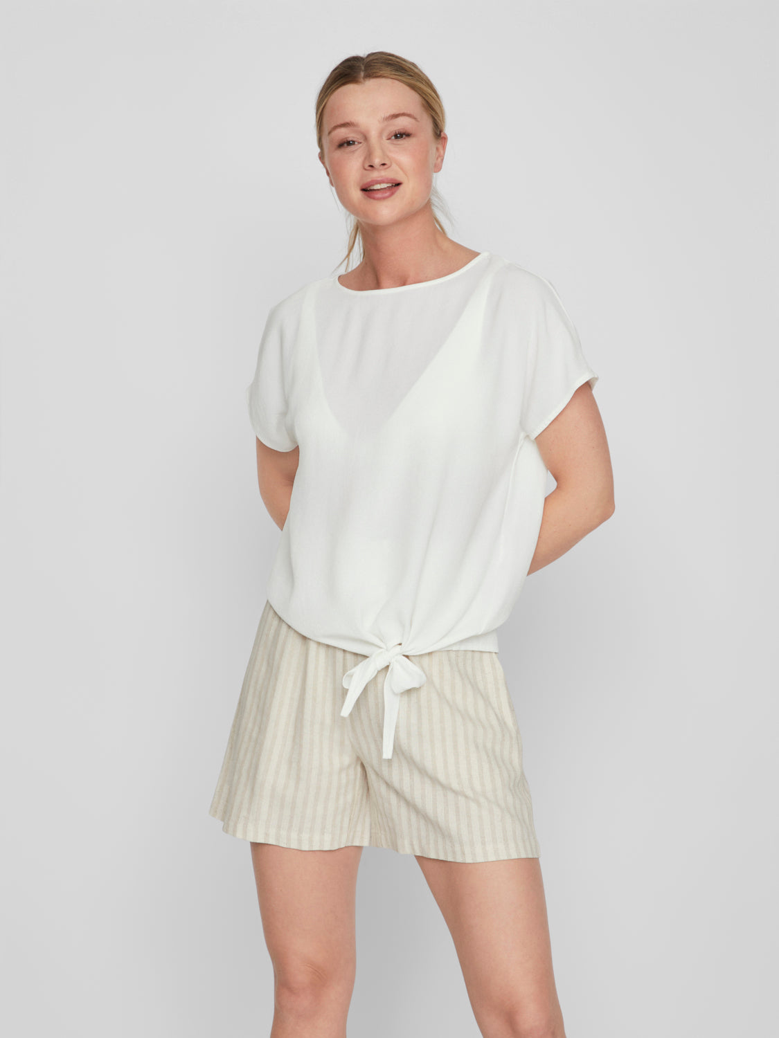 VIRASHA T-Shirts & Tops - Cloud Dancer