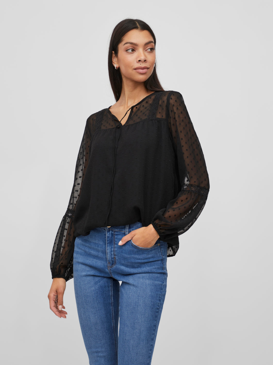 VIEDEE T-shirts & Tops - Black