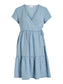VIGIVANI Dress - Light Blue Denim