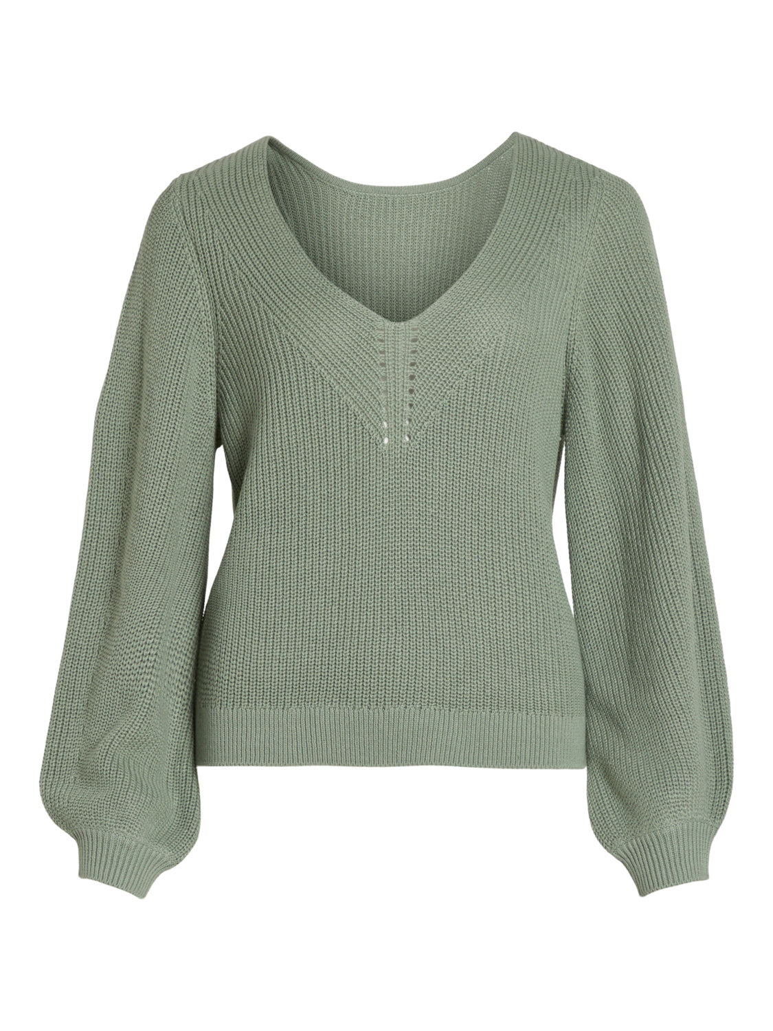 VIBAHA Pullover - Green Milieu