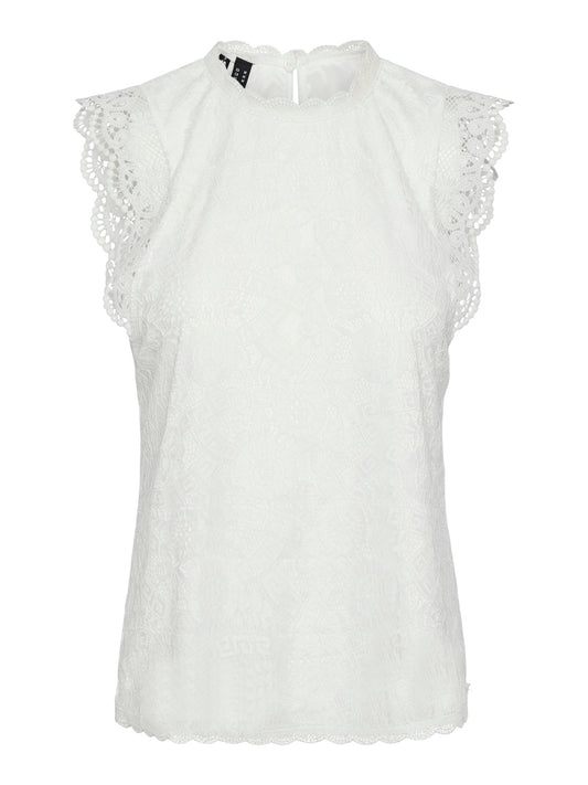 PCOLLINE Tank Top - Cloud Dancer