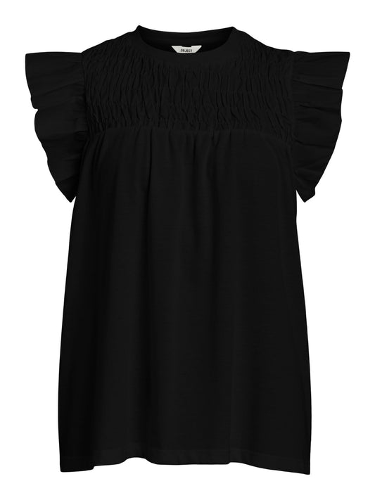 OBJLIPA T-Shirts & Tops - Black