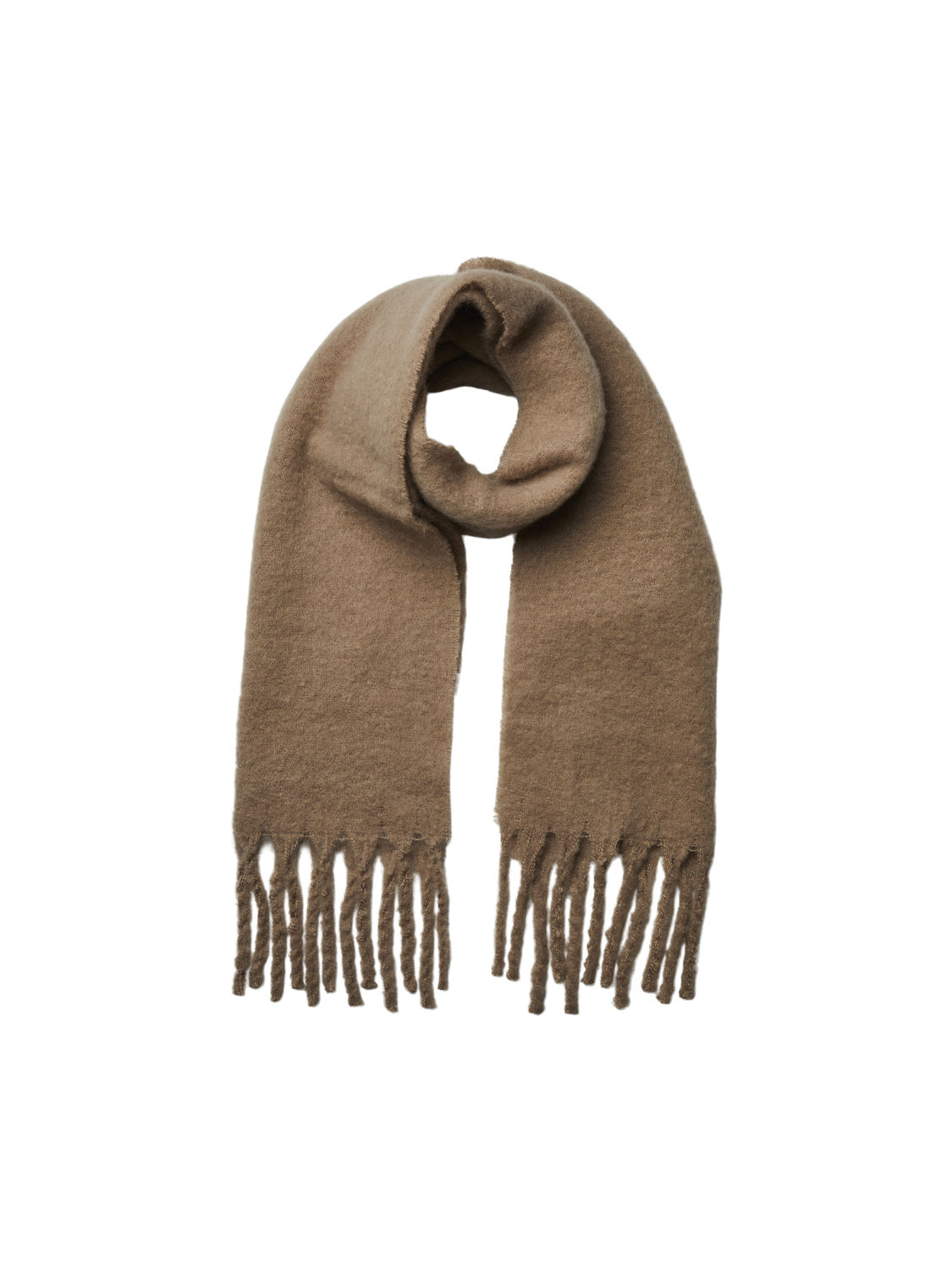PCNIKITA Scarf - Silver Mink