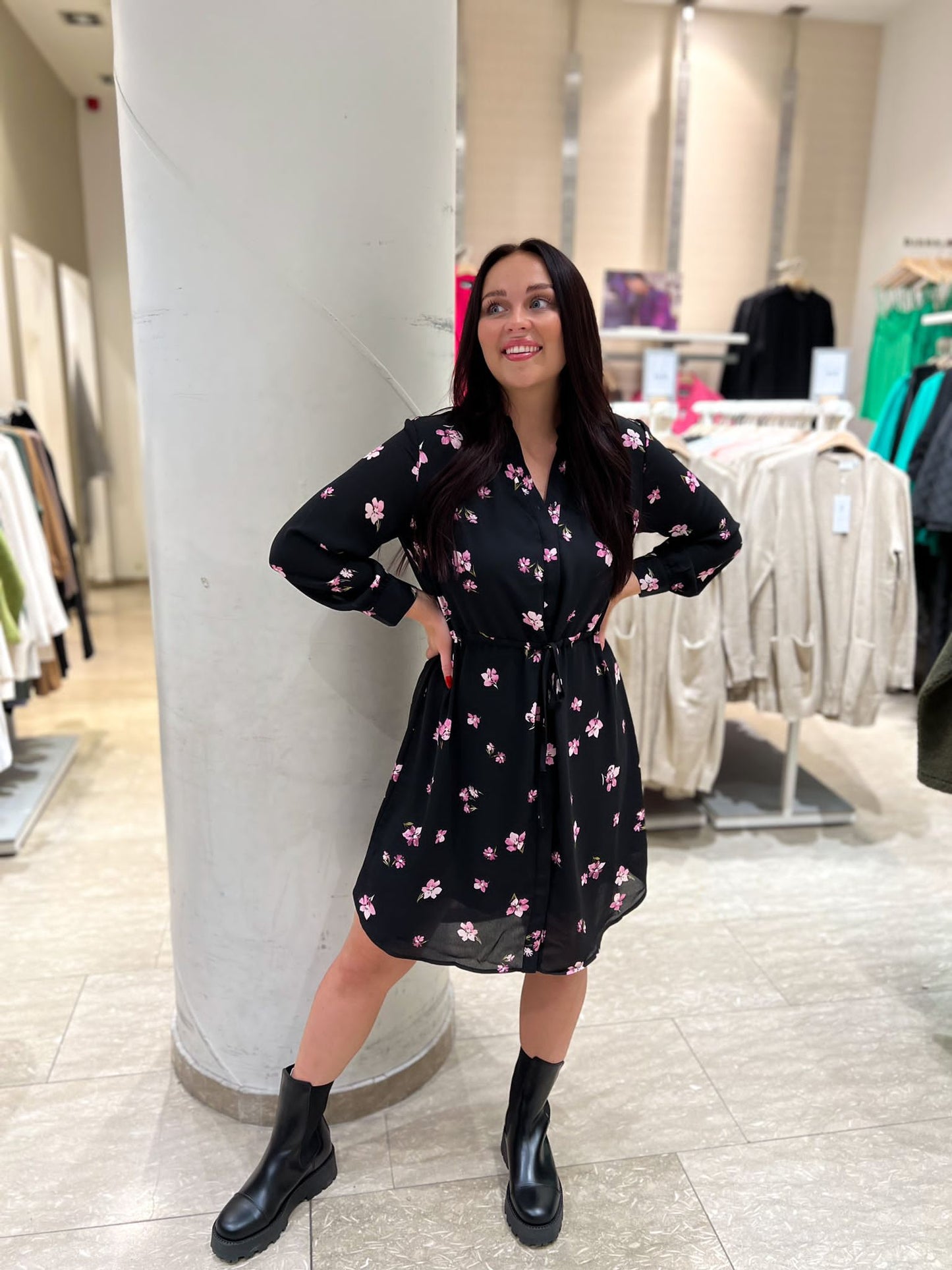 SLFDAMINA Dress - Black
