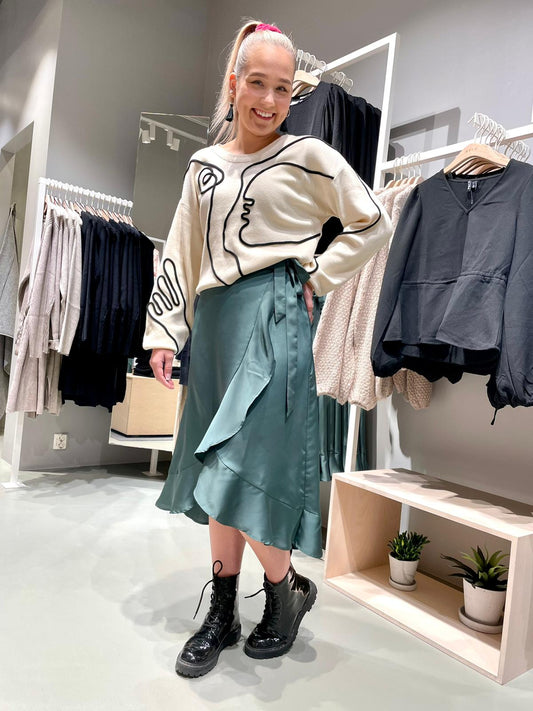 VIELLETTE Skirt - Duck Green