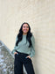 VIBAHA Pullover - Green Milieu