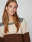 VIELLIE Pullover - Medium Grey Melange