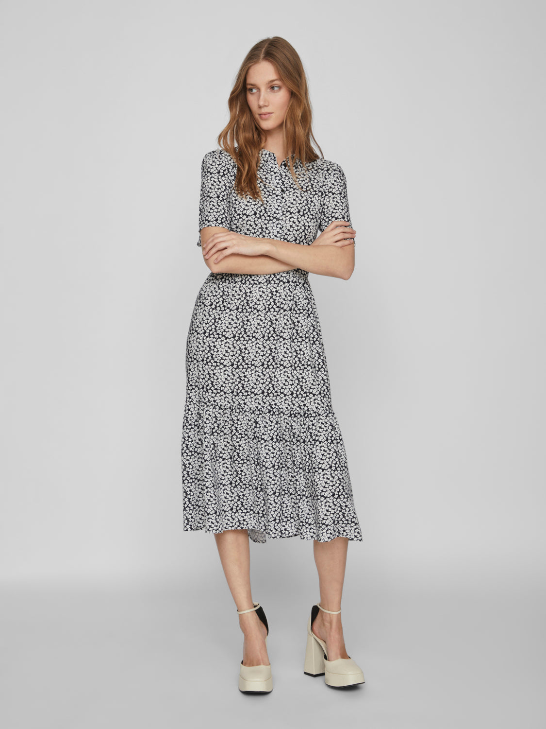 VIKATY Dress - Cloud Dancer