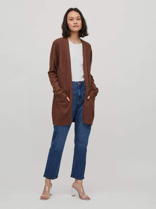 VIRIL Cardigan - Chocolate Fondant