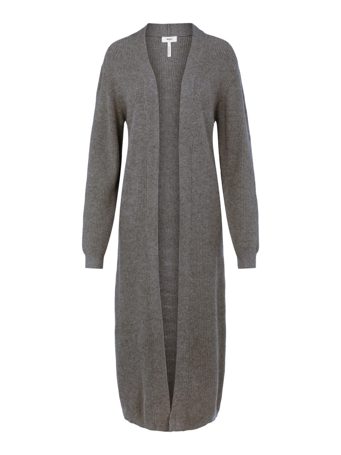 OBJMALENA Cardigan - Medium Grey Melange