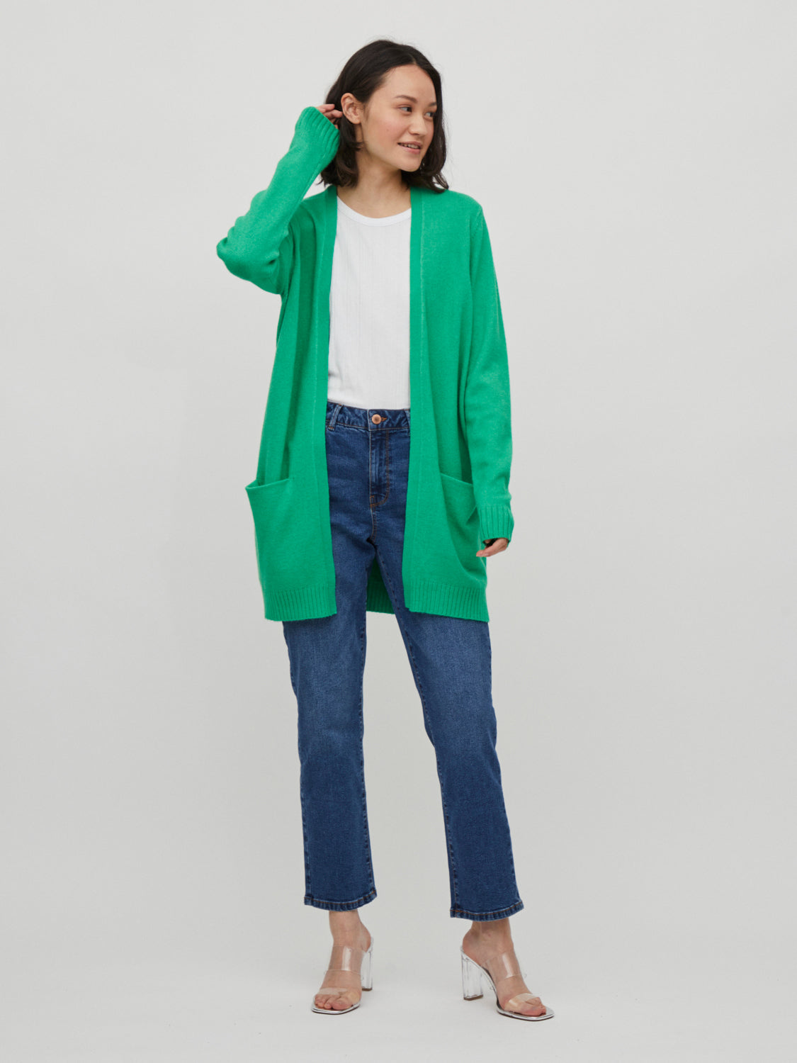 VIRIL Cardigan - Kelly Green
