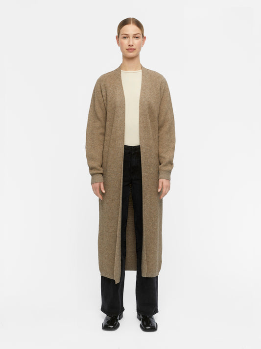 OBJMALENA Cardigan - Fossil